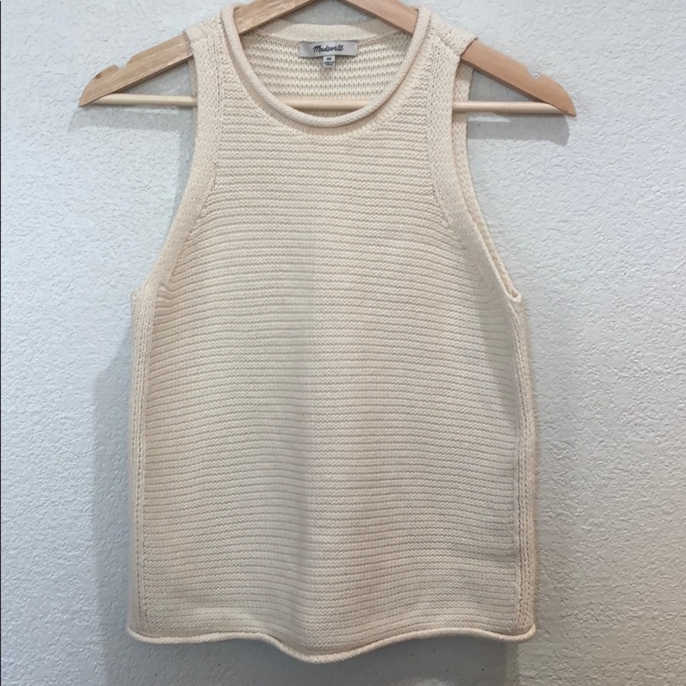 Madewell sleeveless top xs